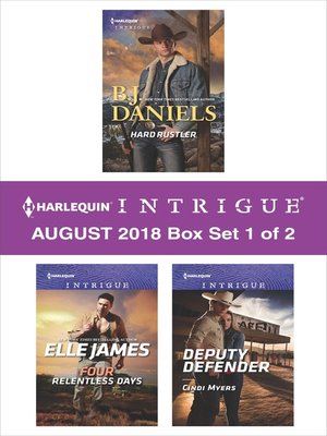 cover image of Harlequin Intrigue September 2018--Box Set 1 of 2